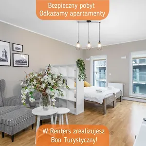 Apartament Black & White Mostowa By Renters Apartament Poznań